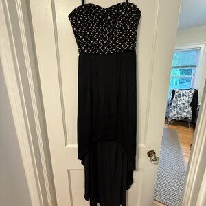 BCBG Maxazaria high-low gown